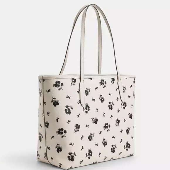 New! City Tote with Floral Print, $398 - Picture 5 of 5